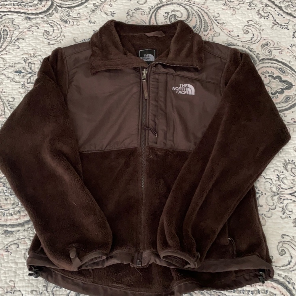 The North Face furry jacket